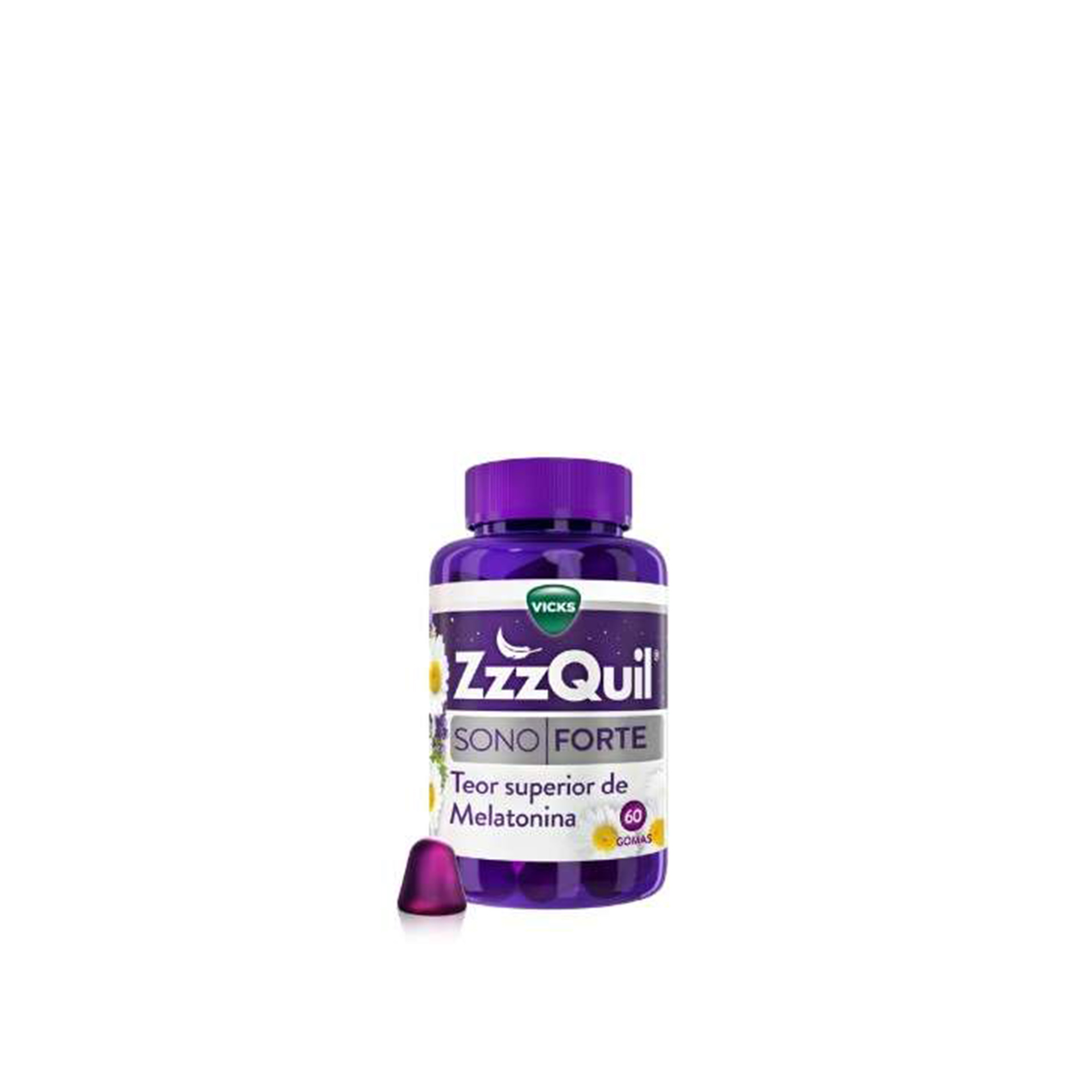 Vicks Zzzquil Forte Natura Melatonina 60 Gomas