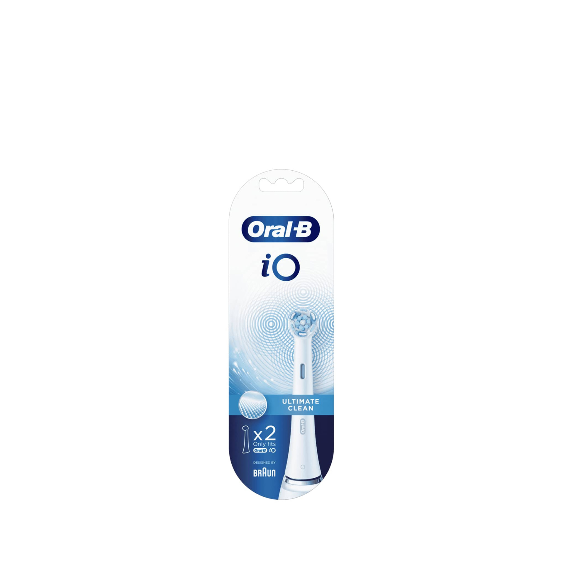 Oral-B iO Ultimate Clean Branca Recargas Escova 2unid.