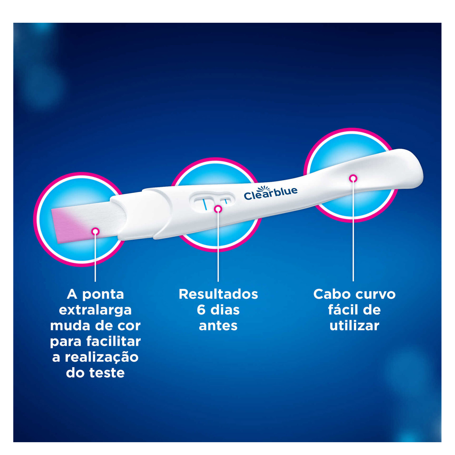 Clearblue Early Teste de Gravidez 6 Dias