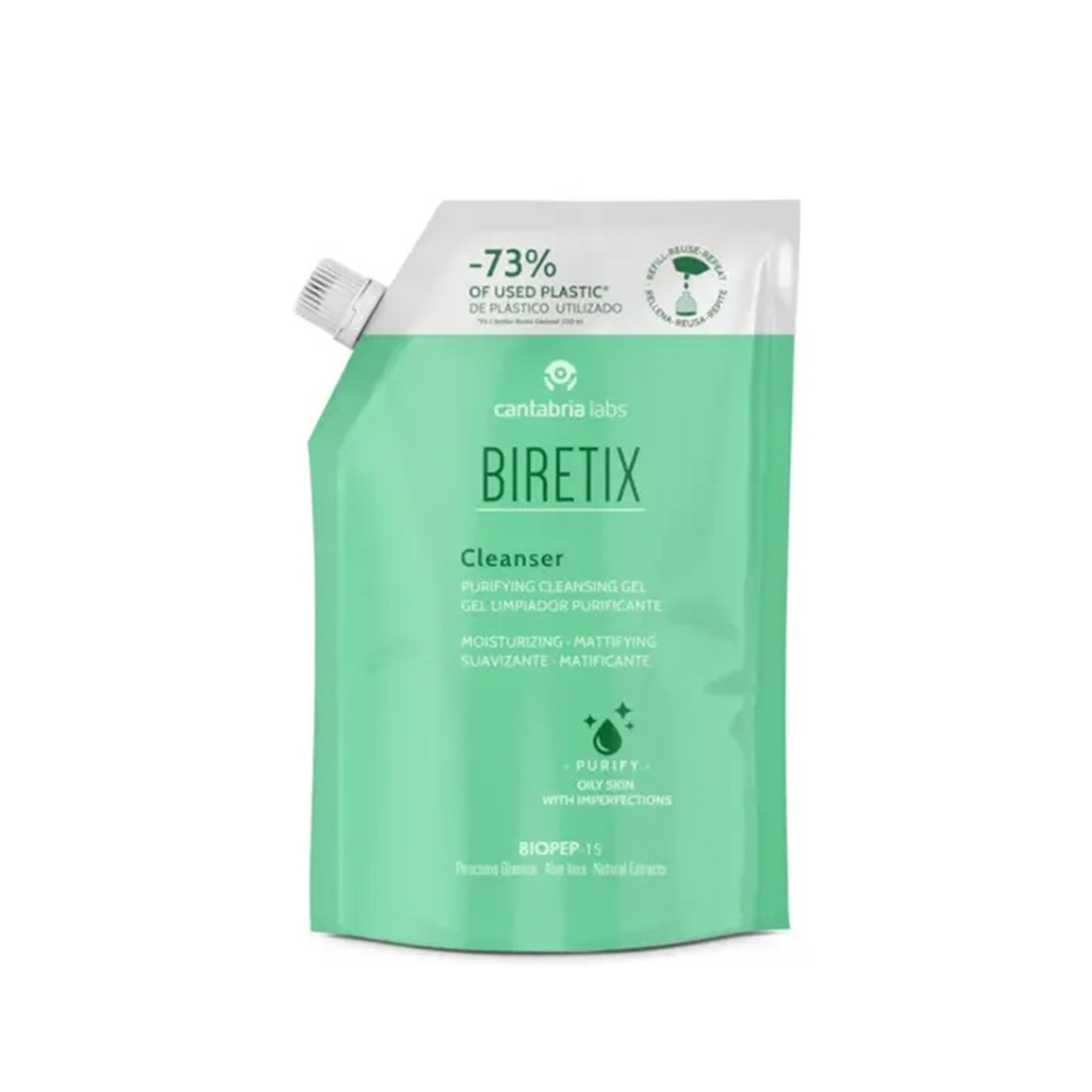 Biretix Cleanser Gel Purificante Recarga 400ml