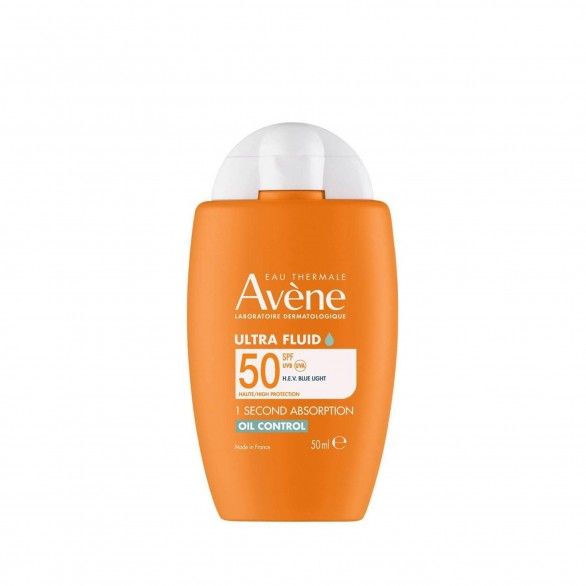 Avne Solar Ultra Fluid Oil Control SPF50 50ml