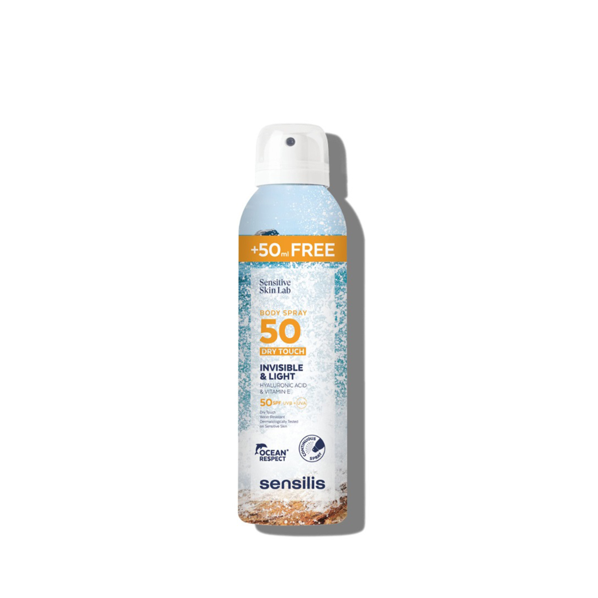 Sensilis Sun Body Spray Toque Seco FPS50 Promo 250ml