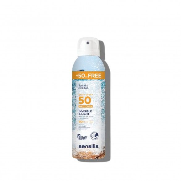 Sensilis Sun Body Spray Toque Seco FPS50 Promo 250ml