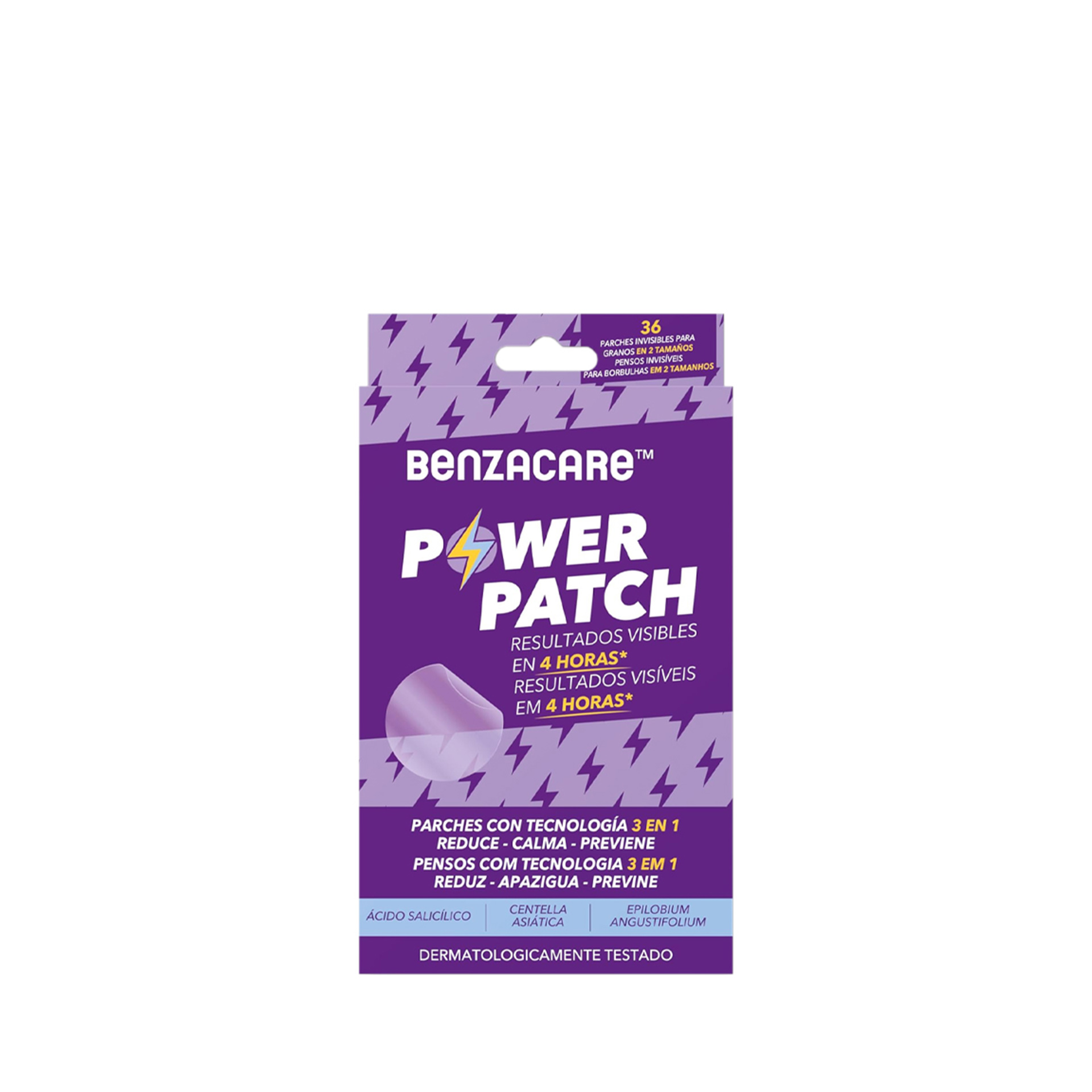 Benzacare Power Patch 36 Unidades
