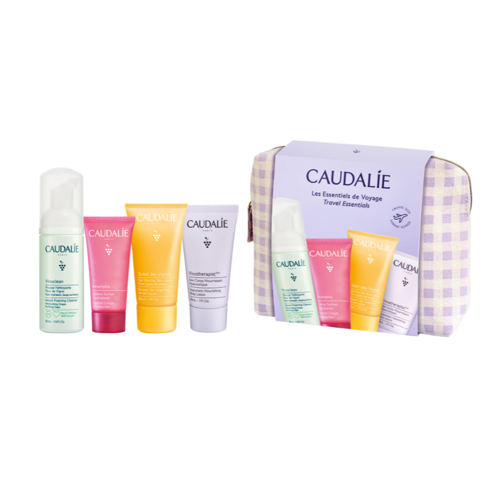 Caudalie Bolsa Travel Essentials Coffret