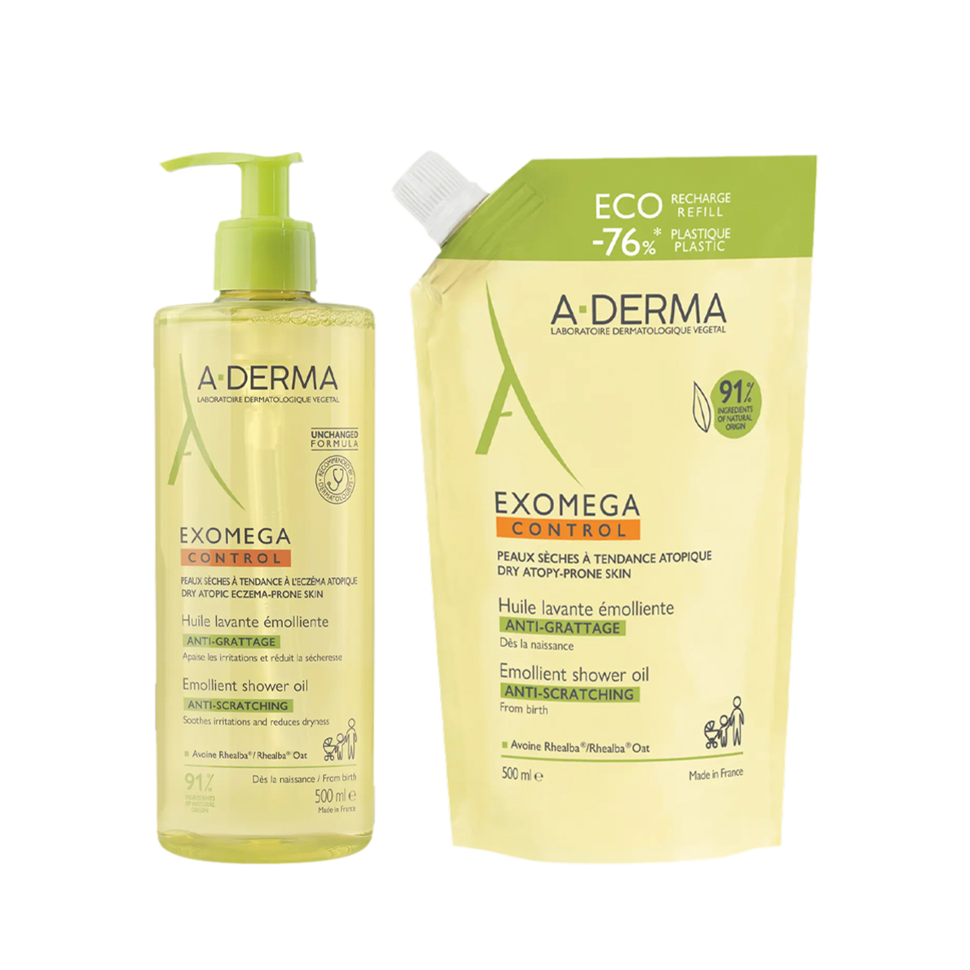 A-Derma Exomega Control Kit Higiene