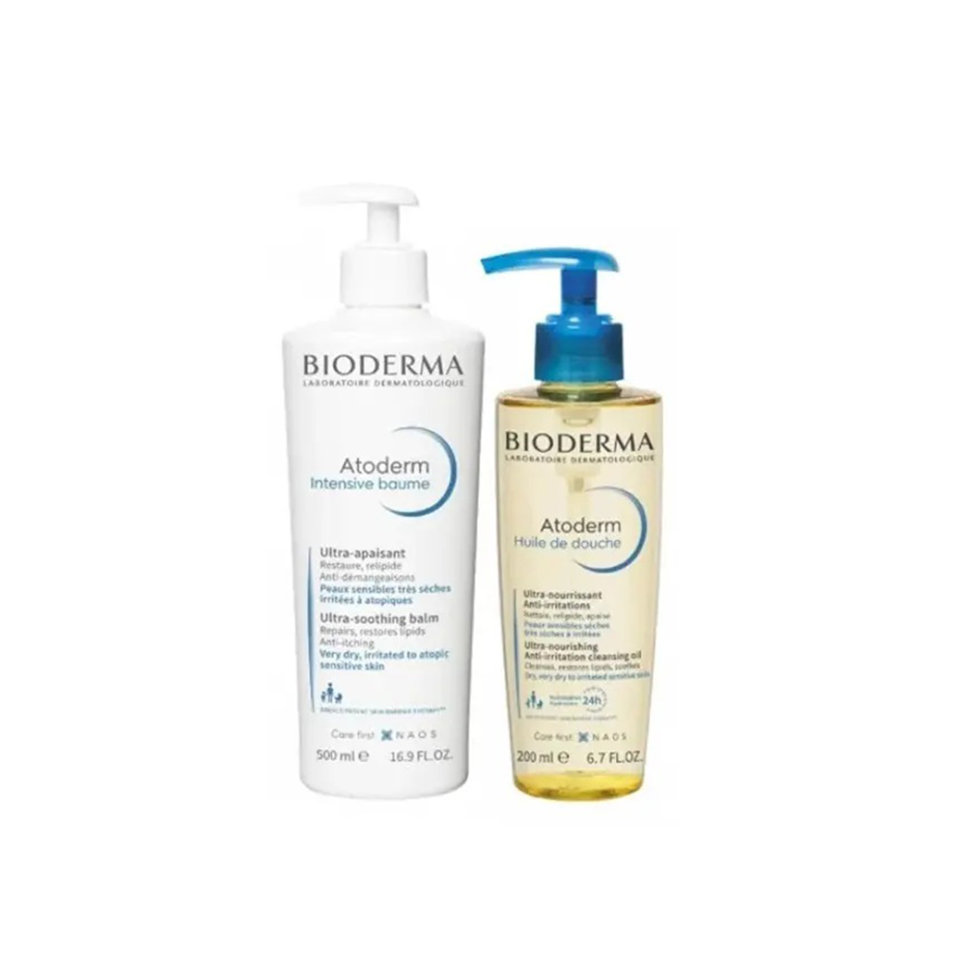 Bioderma Atoderm Intensive Baume - 500ml + Oferta Bioderma Atoderm Oleo - 200ml