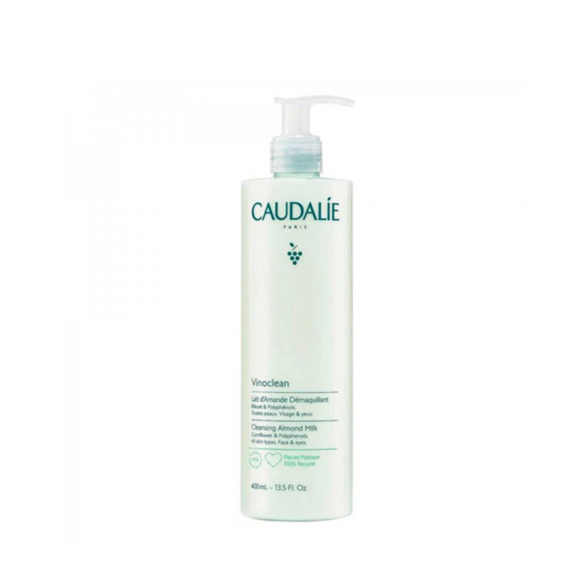 Caudalie Vinoclean Leite de Amêndoas Desmaquilhante 400ml