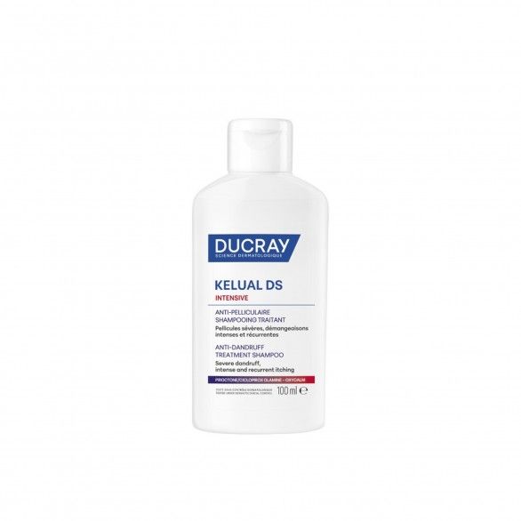 Ducray Kelual DS Intensive Champô Anticaspa 100ml | Alívio 72h Ducray Kelual DS Intensive Champô Anticaspa 100ml | Alívio 72h