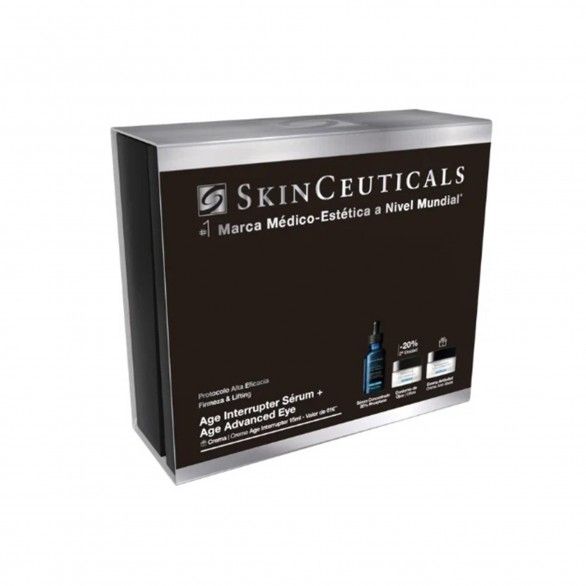 SkinCeuticals Coffret Firmeza & Lifting Age Interrupter + Age Advanced Eye (Oferta Age Interrupter 1