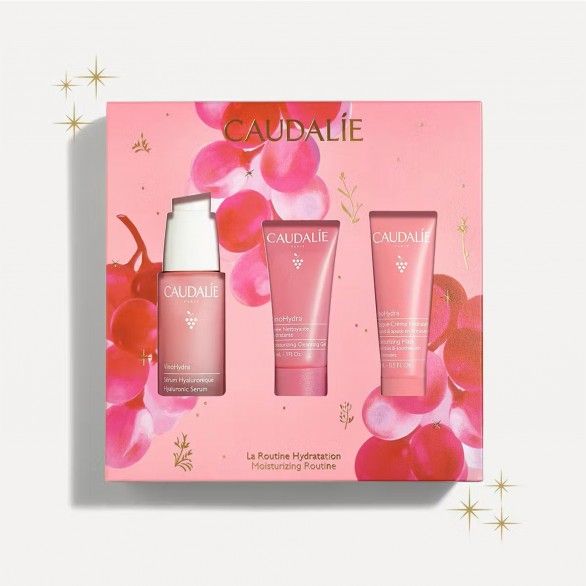 Caudalie Coffret VinoHydra Srum 30mL + Gel 30mL + Mscara 15mL