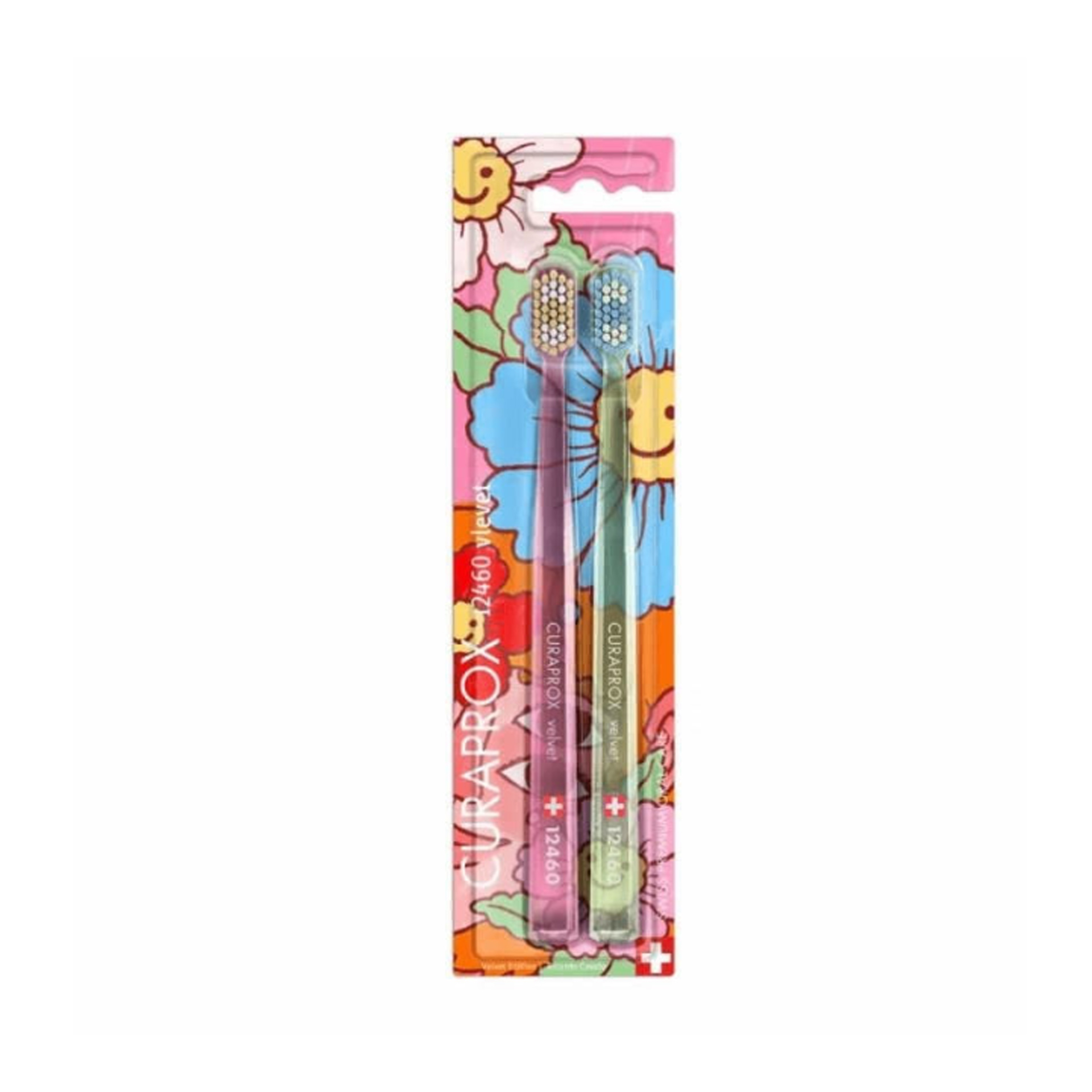 Curaprox CS12460 Escova Dentes Velvet (Pack Duplo)
