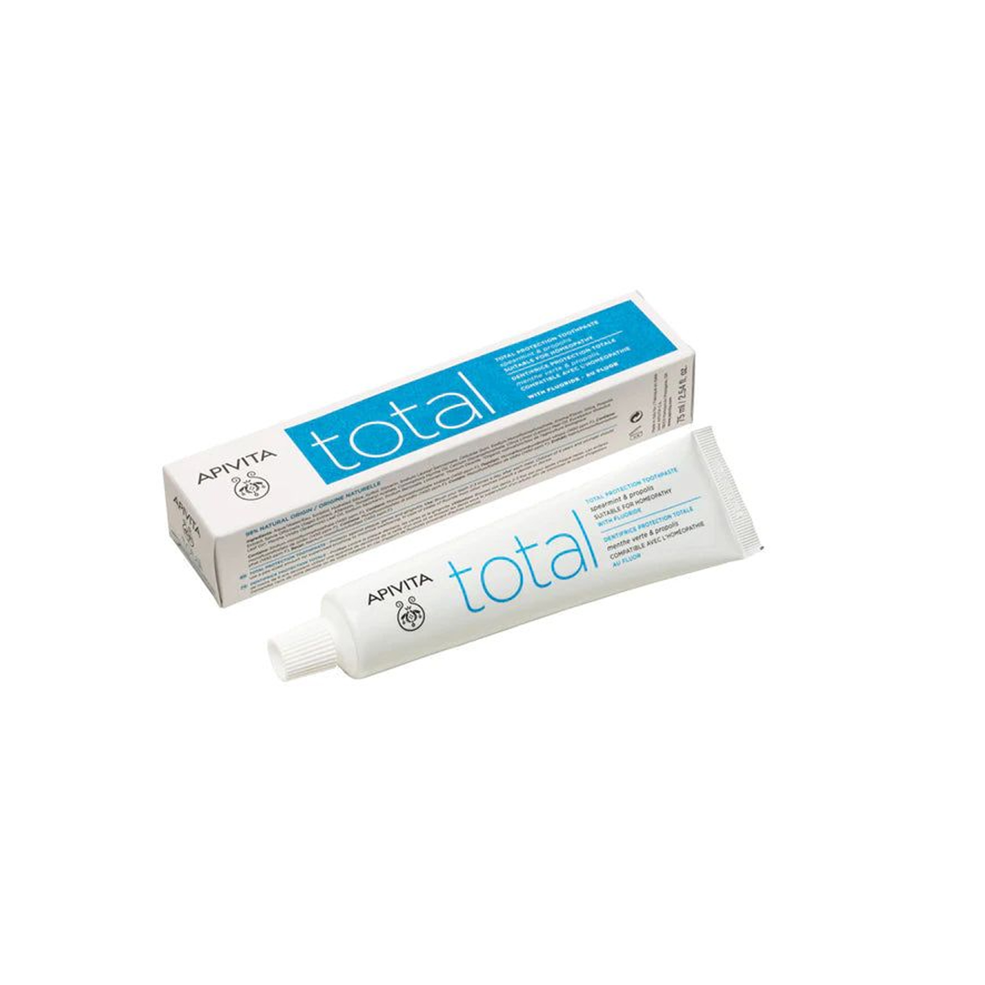 Apivita Natural Dental Care Total Pasta de Dentes 75ml