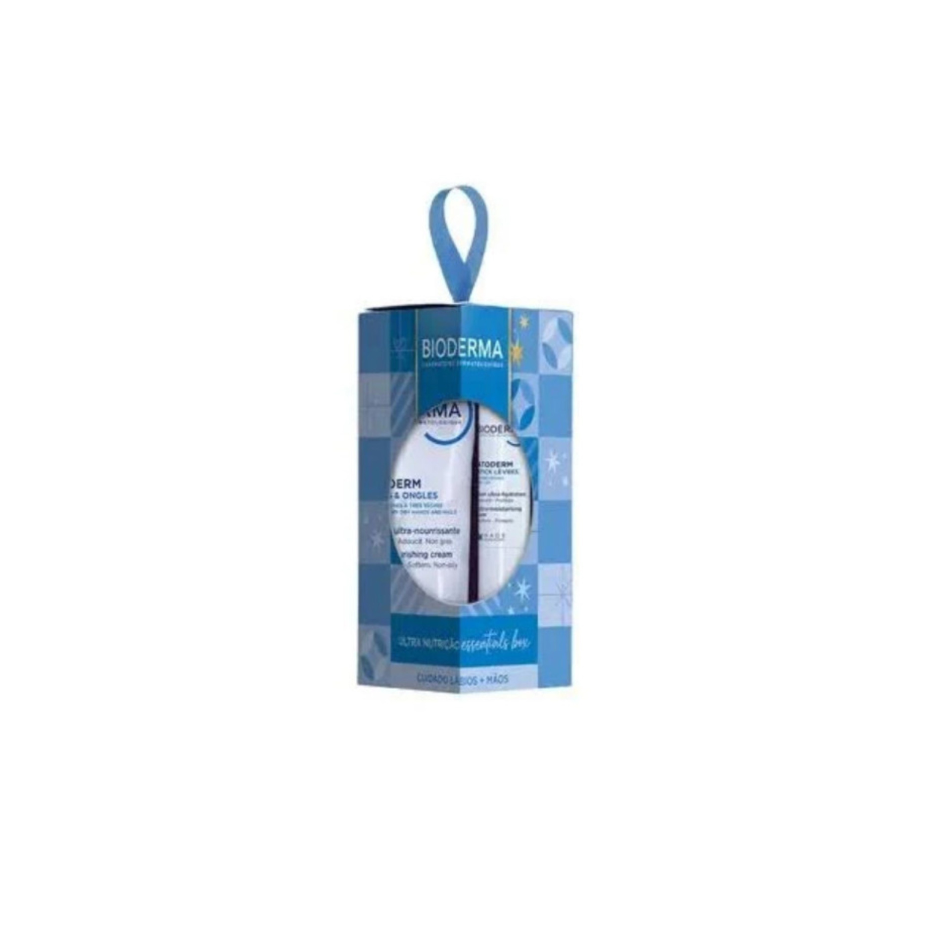 Bioderma Pack Atoderm | Creme Mãos 50ml + Stick Labial 4g | Hidratação 8h