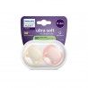 Philips Avent 2 Chupetas Eco UltSoft 0-6M Rosa Philips Avent 2 Chupetas Eco UltSoft 0-6M Rosa