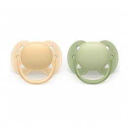 Philips Avent 2 Chupetas Eco UltSoft 6-18M