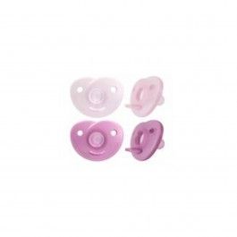 Philips Avent Pack 2 Chupetas Soothie 0-6m Rosa - SCF099/22