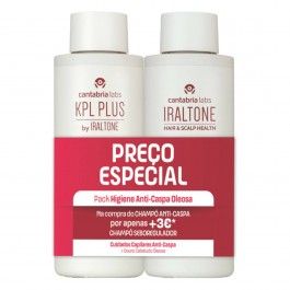KPL Plus Shampoo Dermatol�gico 200ml + Iraltone Shampoo Seboregulador 200ml