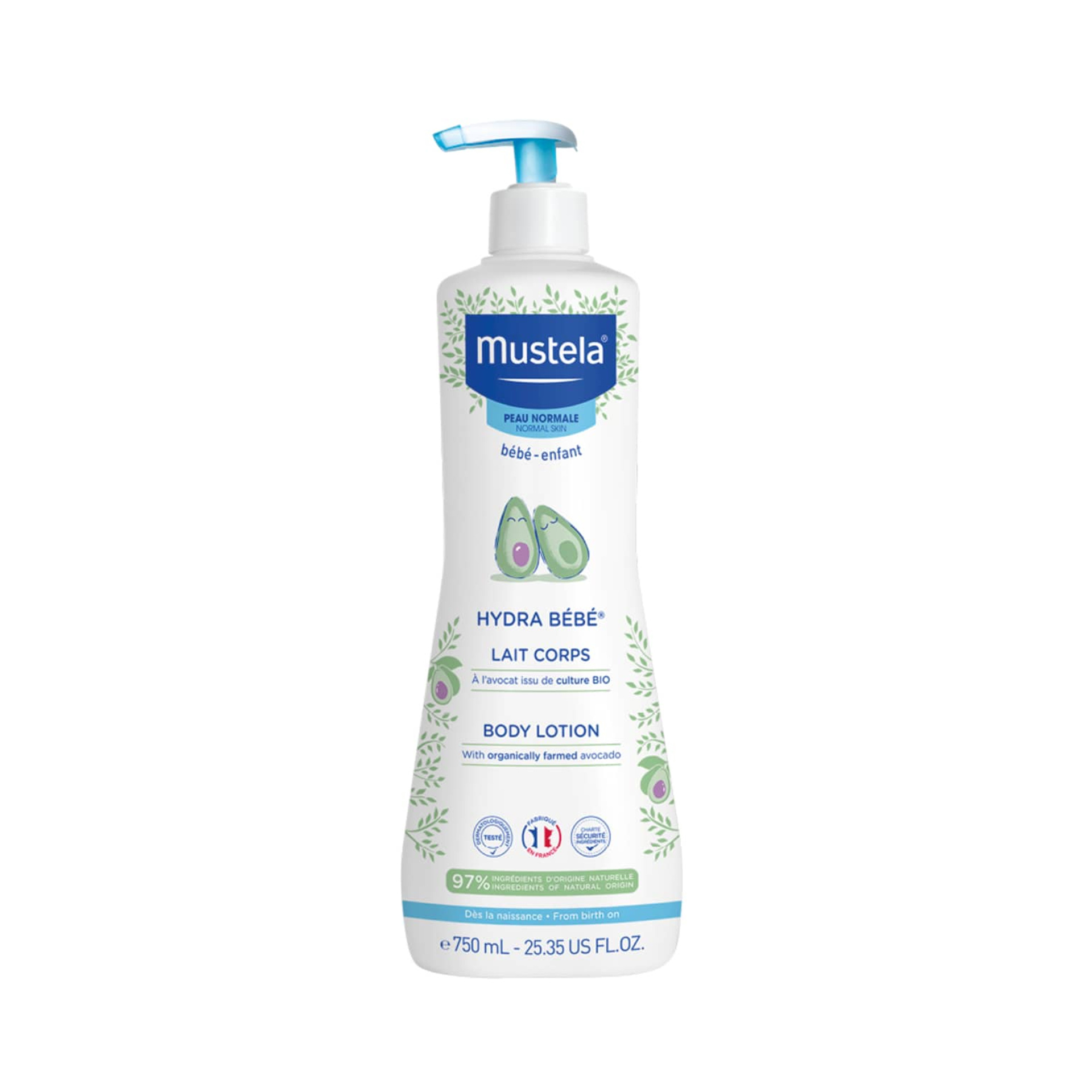 Mustela Bebé Leite Corporal Hidratante 750ml