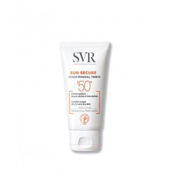 SVR Sun Secure Ecran Minéral Creme com Cor PS SPF50+ 50ml SVR Sun Secure Ecran Minéral Creme com Cor PS SPF50+ 50ml