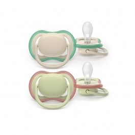 Philips Avent 2 Chupetas Eco UltAir 6-18M