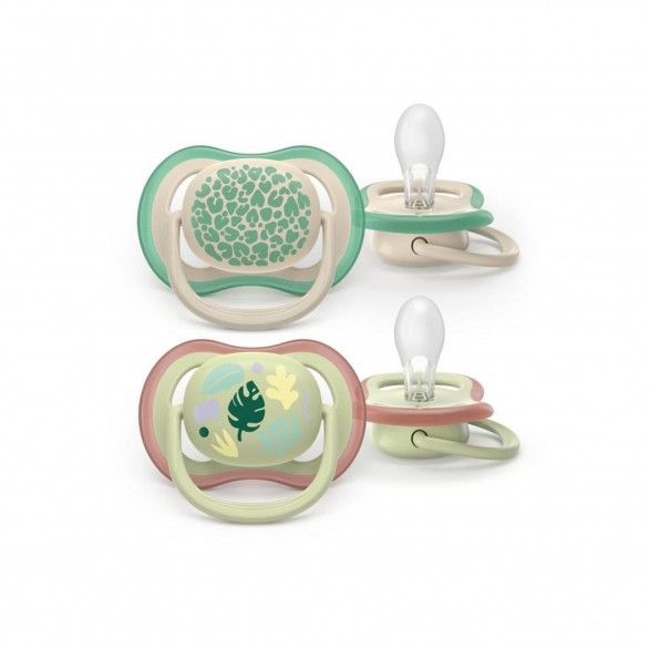 Philips Avent 2 Chupetas Eco UltAir Deco 6-18M