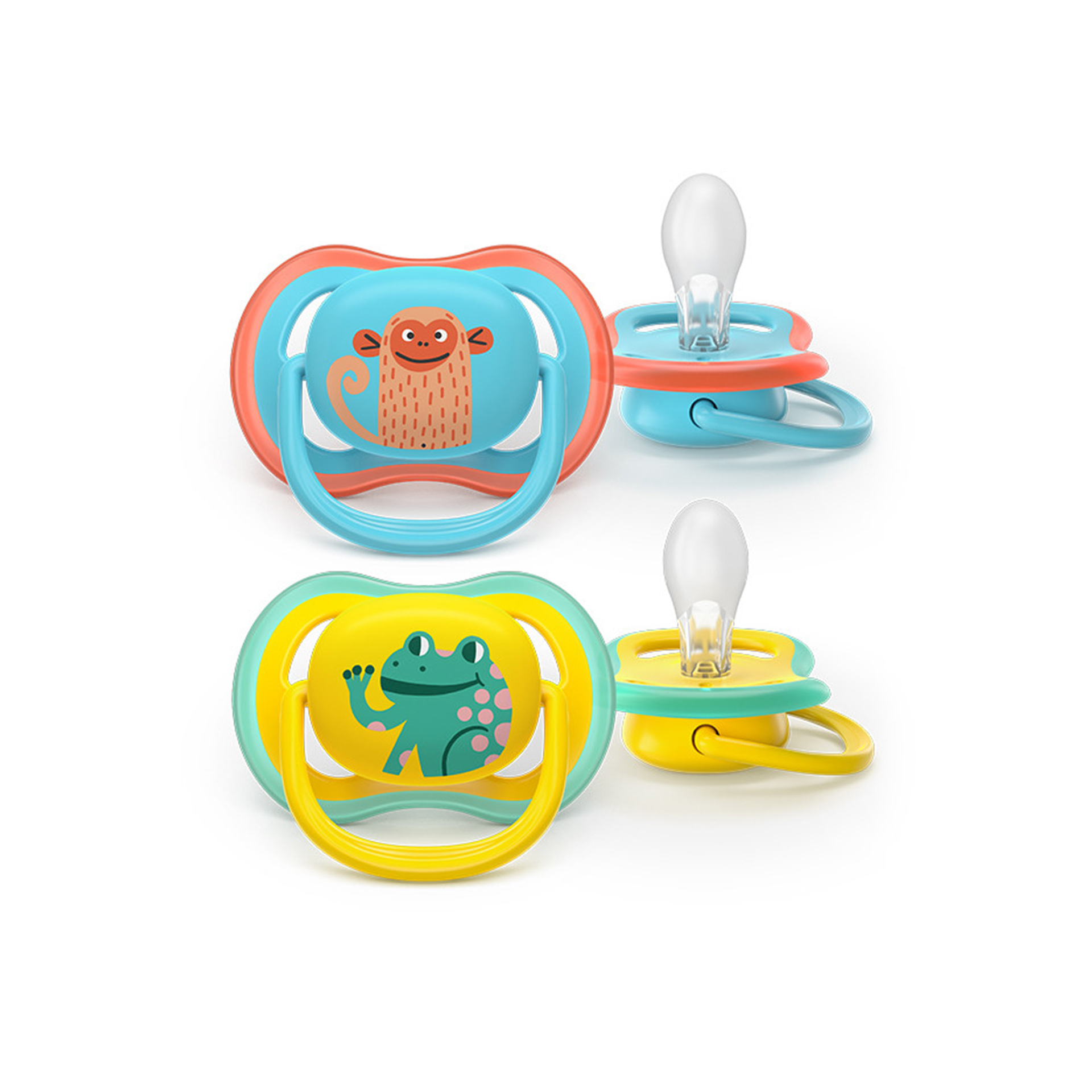 Philips Avent 2 Chupetas Eco UltAir Deco 18M+ Azul