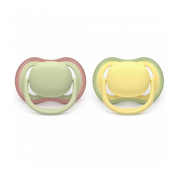 Philips Avent 2 Chupetas Ultra Air +18M Lisa / Neutra