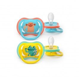 Philips Avent 2 Chupetas Eco UltAir Deco 18M+ Azul