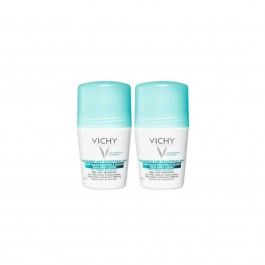 Vichy Pack Antitranspirante Antimanchas Roll-On 48H 2x50ml | Protege a Roupa
