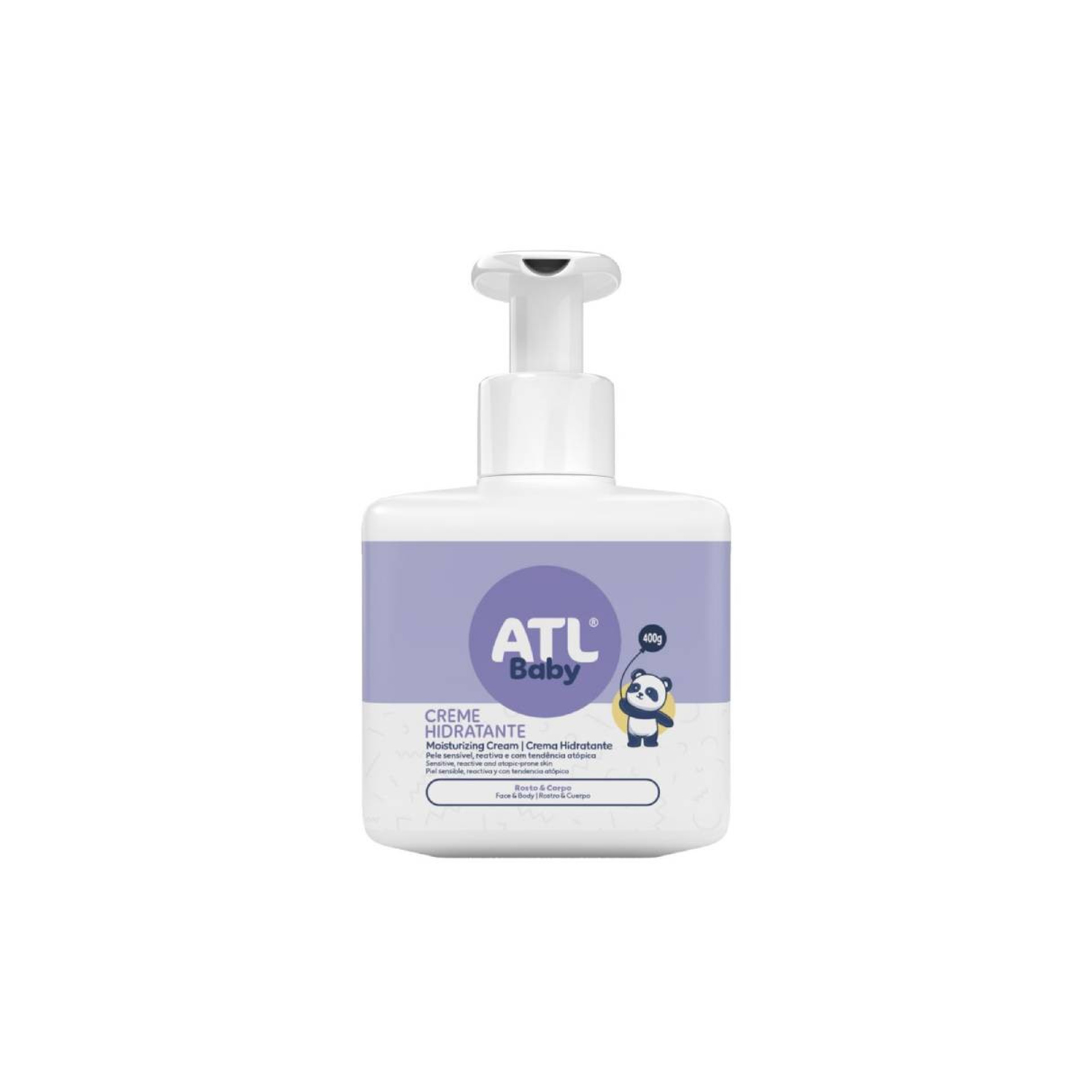 ATL Baby Creme Hidratante 400g | Hidratação Suave para Pele Atópica Bebé