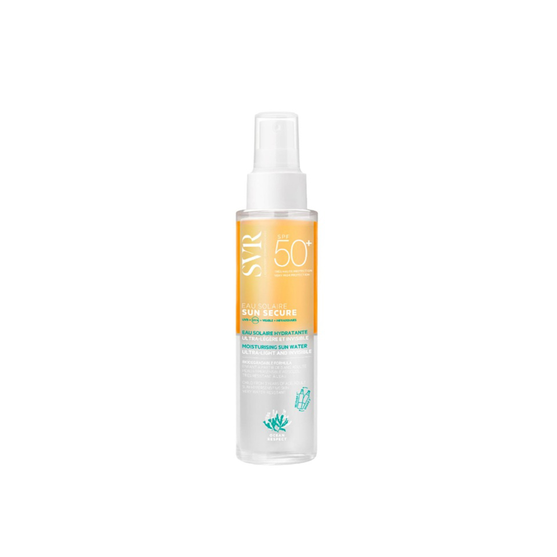 SVR Sun Secure Eau Solaire Hidratante SPF50+ 100ml