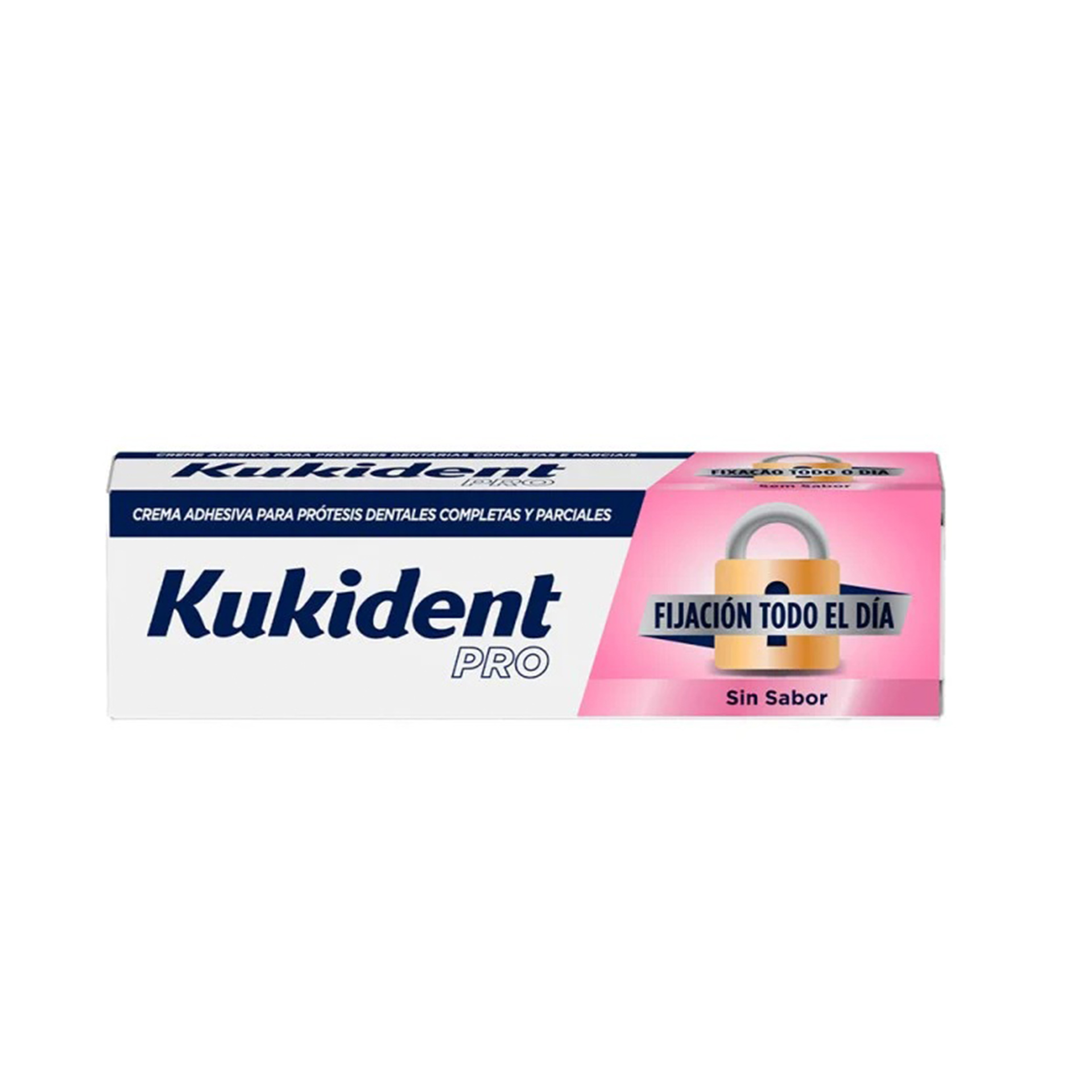 Kukident Pro Fix Todo Dia Creme Adesivo s/Sabor - 47g