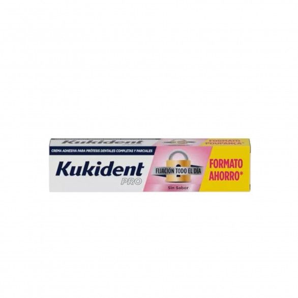 Kukident Pro Fixação Todo Dia Creme Adesivo s/Sabor - 70g Kukident Pro Fixação Todo Dia Creme Adesivo s/Sabor - 70g