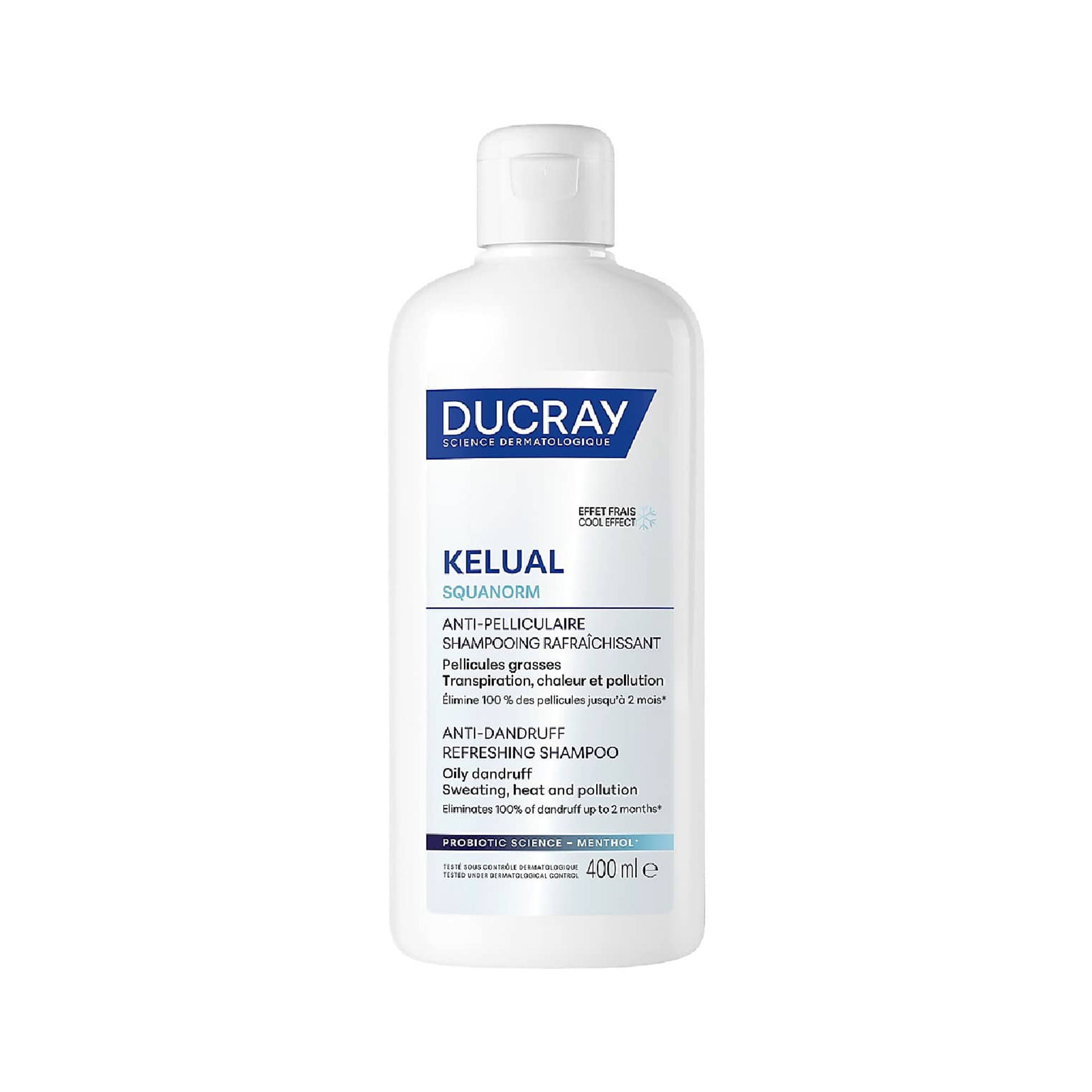 Ducray Kelual Squanorm Shampoo Refrescante Anticaspa 400ml