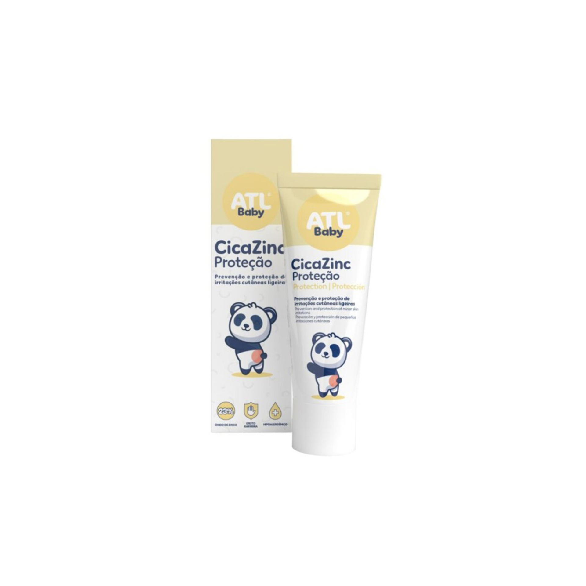 ATL Baby CicaZinc Proteção Pasta 50g | Para a Fralda com Óxido de Zinco