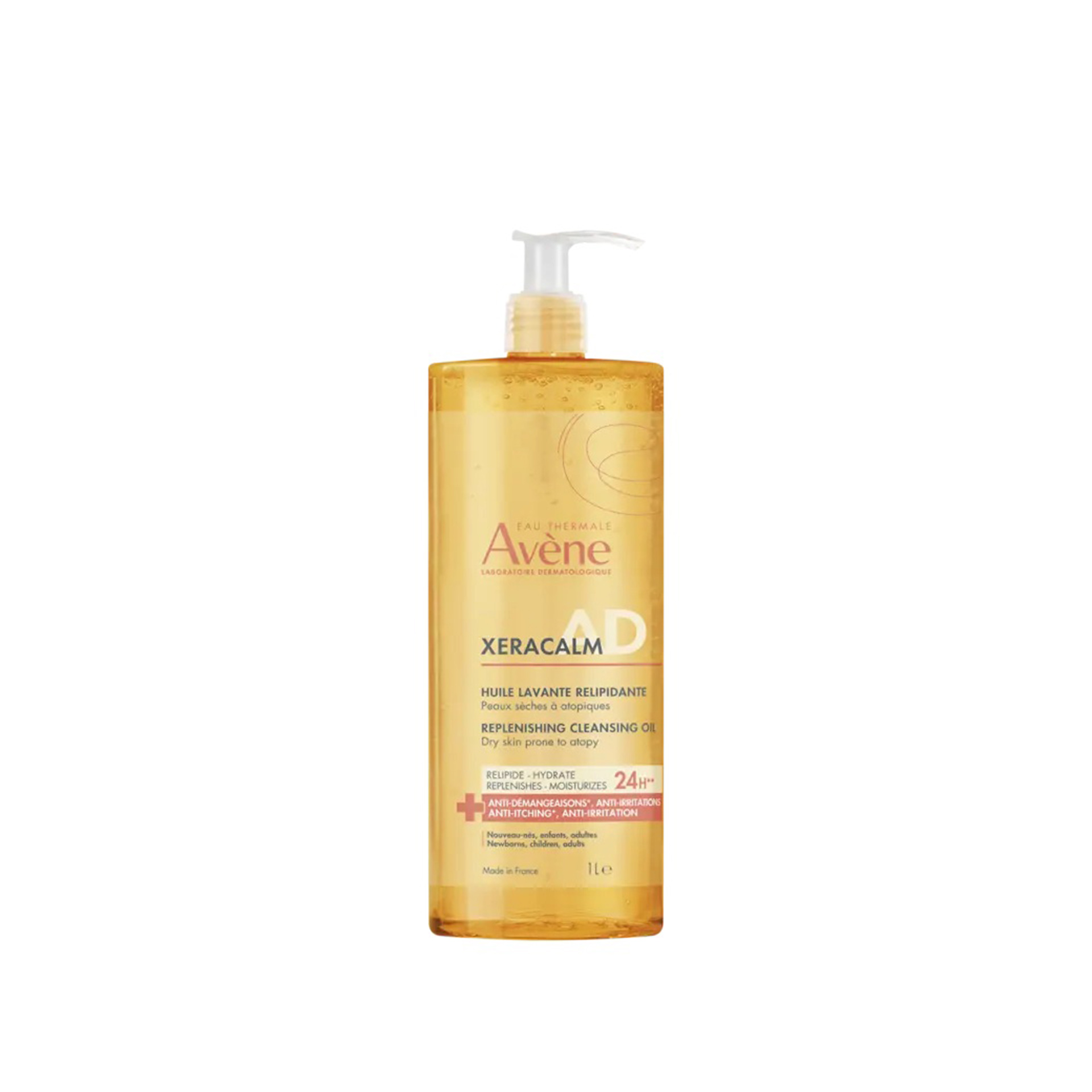 Avène XERACALM AD Huile Lavante Relipidante - 1L