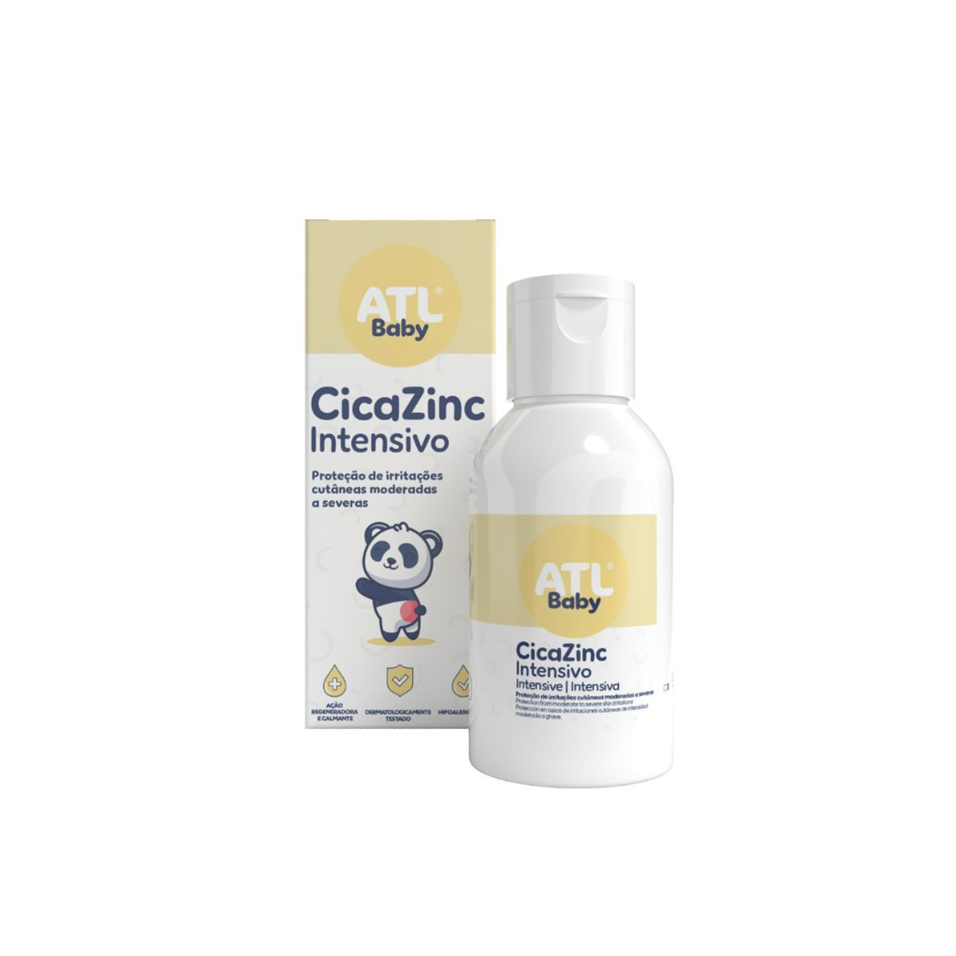ATL Baby CicaZinc Intensivo 150g | Proteção 50% Óxido de Zinco | Para Fralda e Pregas Cutâneas