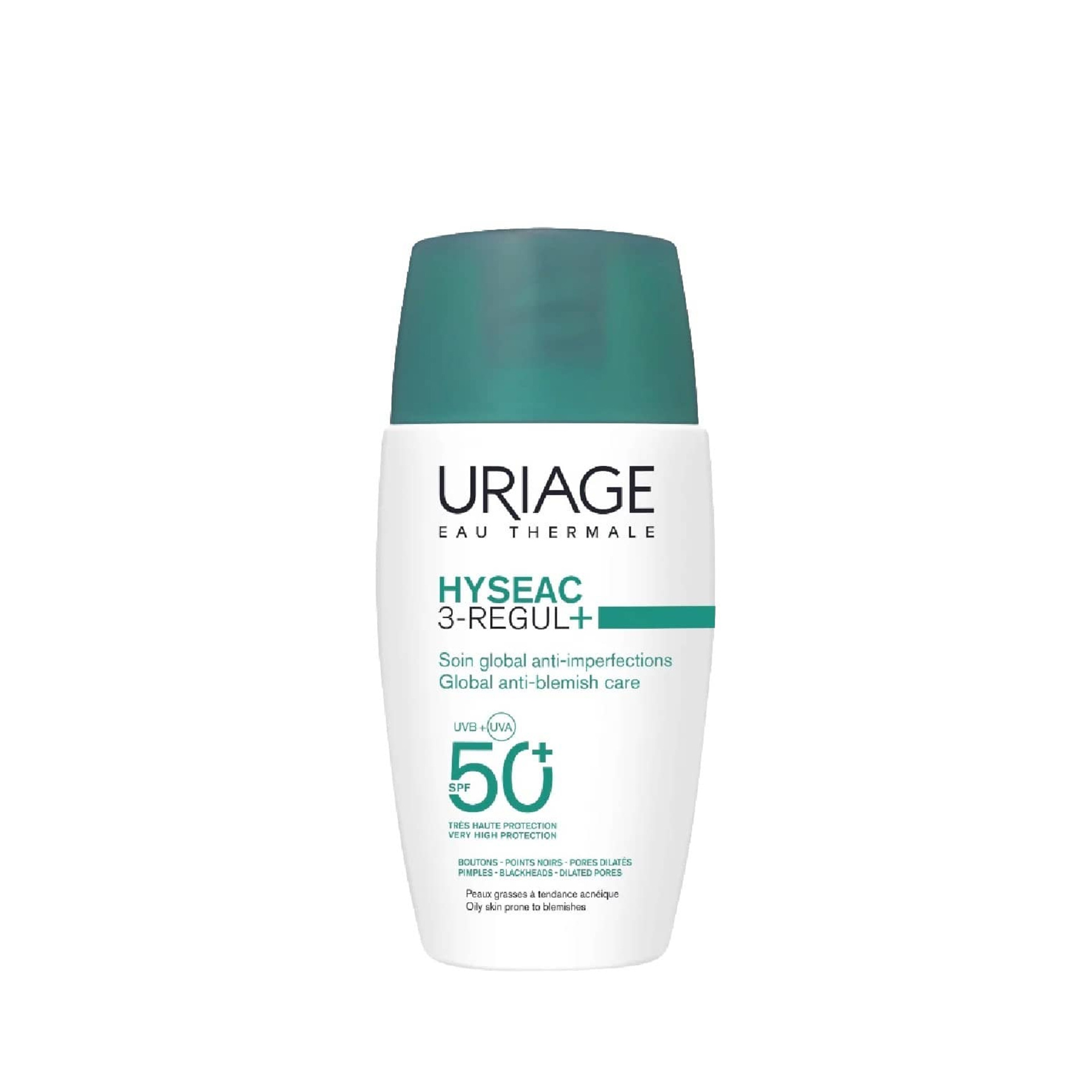 Uriage Hyséac 3 Regul+ Cuidado Anti-Imperfeições SPF50+ 50ml
