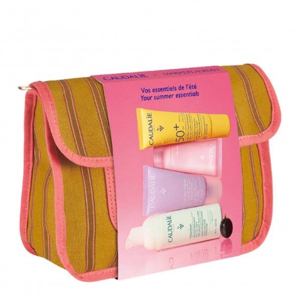 Caudalie Mousse de Limpeza 50ml + Gel 15ml + Protetor Solar 20ml + Gel de Duche 30ml Coffret Caudalie Mousse de Limpeza 50ml + Gel 15ml + Protetor Solar 20ml + Gel de Duche 30ml Coffret