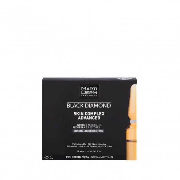 Martiderm Black Diamond Skin Complex Advanced Ampolas Martiderm Black Diamond Skin Complex Advanced Ampolas