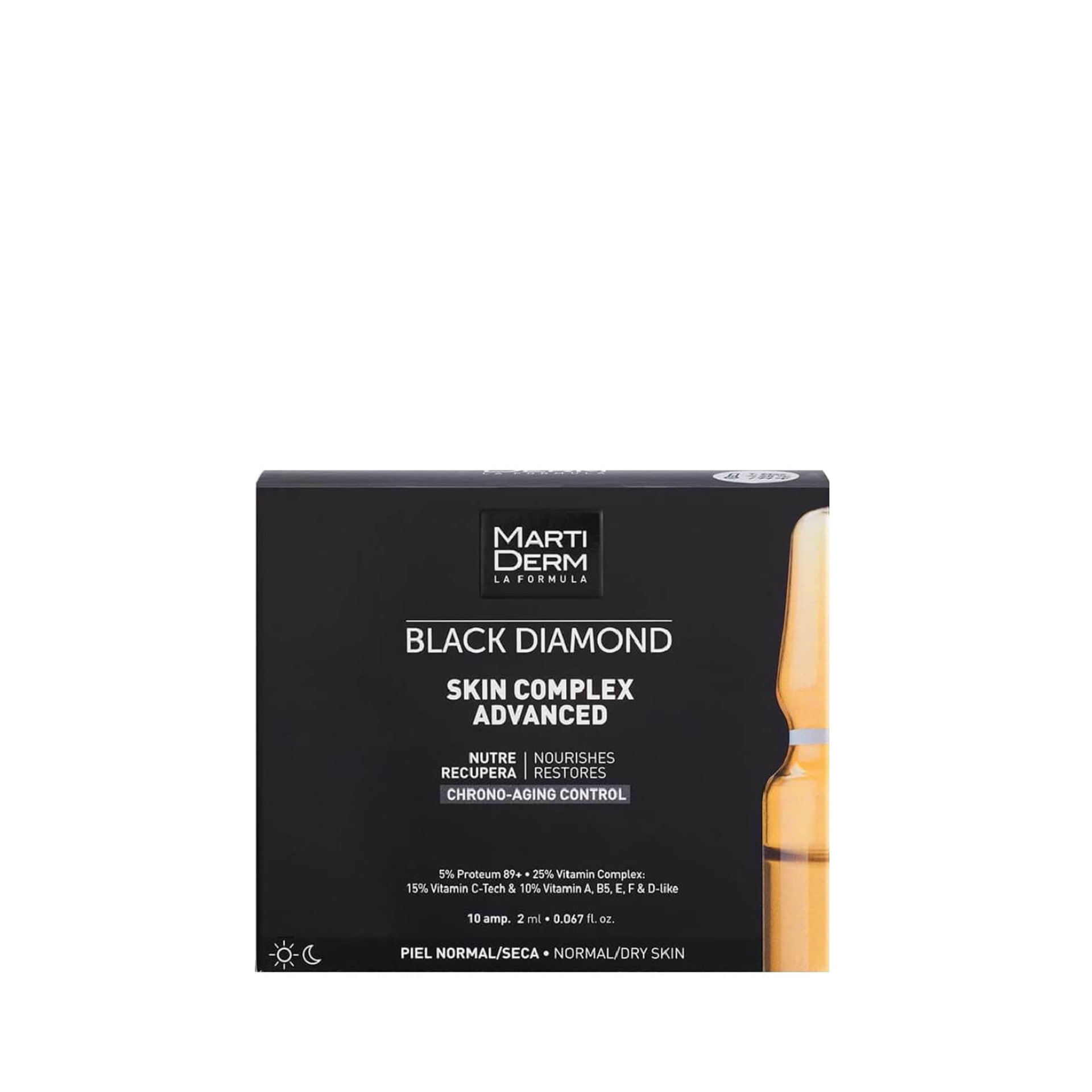 Martiderm Black Diamond Skin Complex Advanced Ampolas