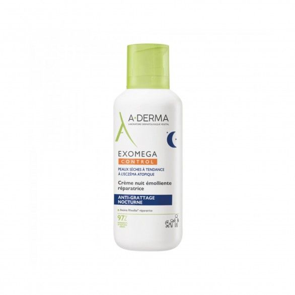 A-Derma Exomega Control Creme de Noite Emoliente 400ml A-Derma Exomega Control Creme de Noite Emoliente 400ml