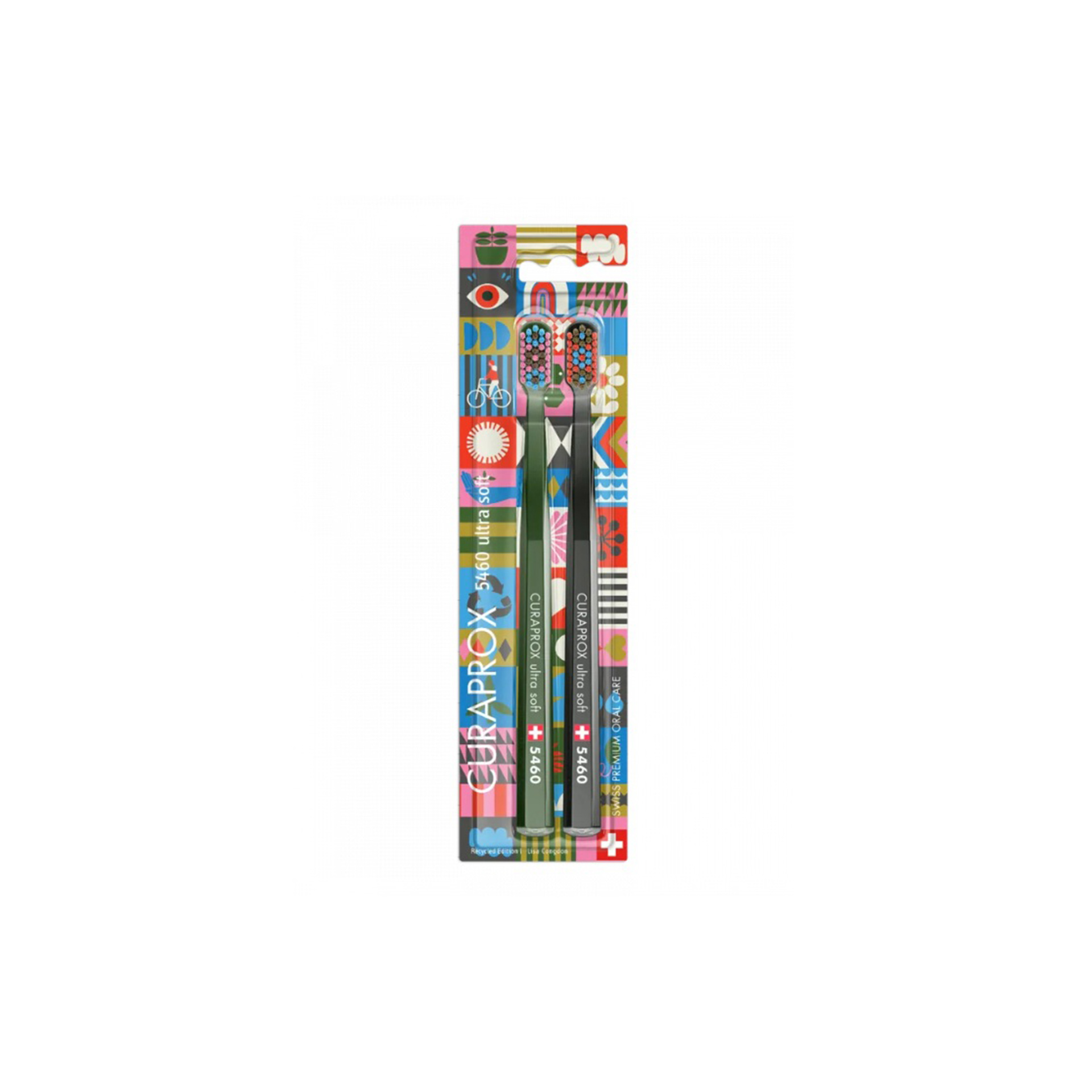 Curaprox CS 5460 Escova Dentes Recycled Edition 2026 Pack 2