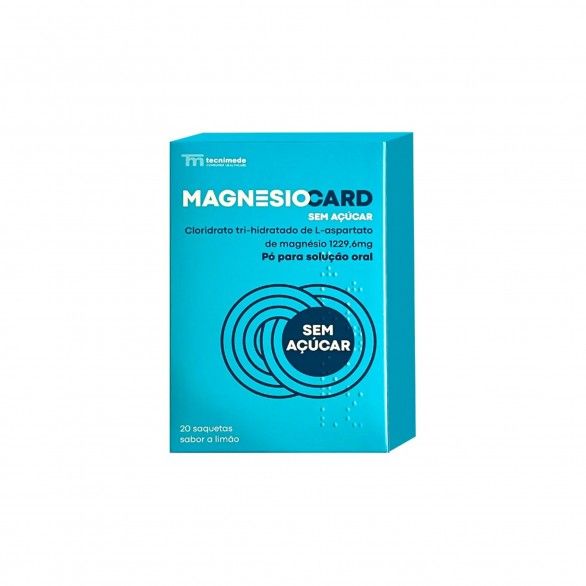 Magnesiocard 1229,6mg Sem Açucar 20 Saquetas Magnesiocard 1229,6mg Sem Açucar 20 Saquetas