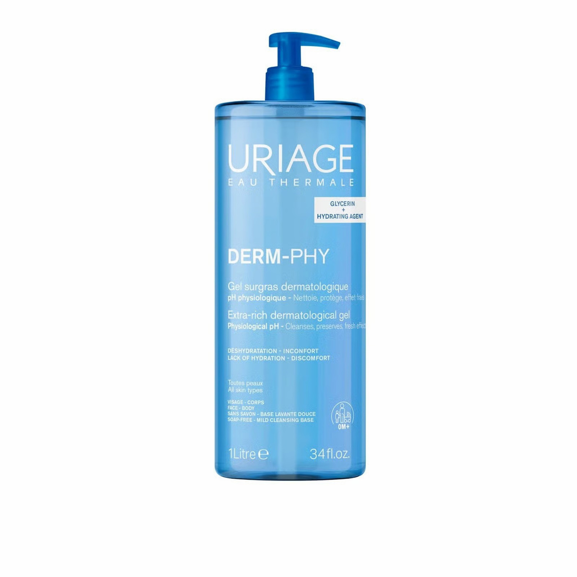 Uriage Surgas Gel Lavante Dermatológico 1L