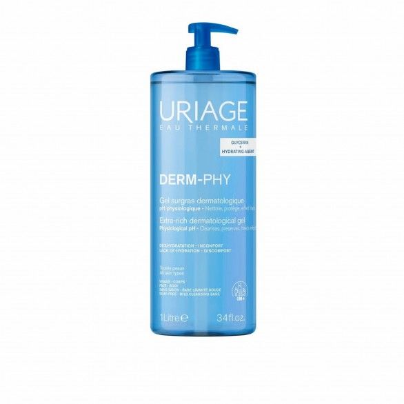Uriage Surgas Gel Lavante Dermatológico 1L Uriage Surgas Gel Lavante Dermatológico 1L