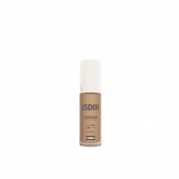 Isdin Coverage Base de Maquilhagem Bronze SPF50+ 30ml Isdin Coverage Base de Maquilhagem Bronze SPF50+ 30ml