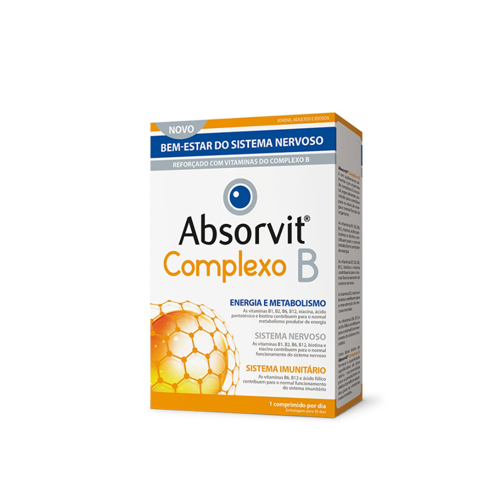 Absorvit Complexo B Comprimidos x30