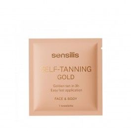Sensilis Self Tanning Gold Toalhitas (x6 unidades)